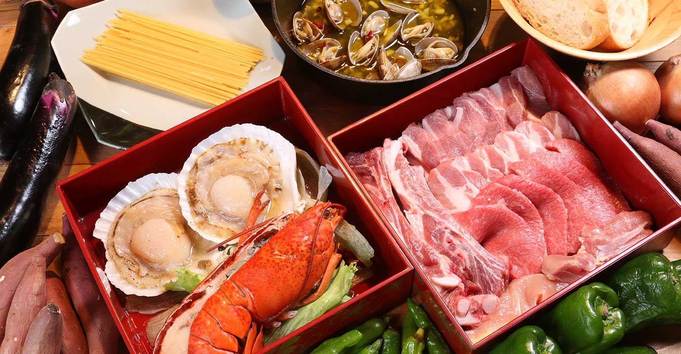 グランピングBBQセット
