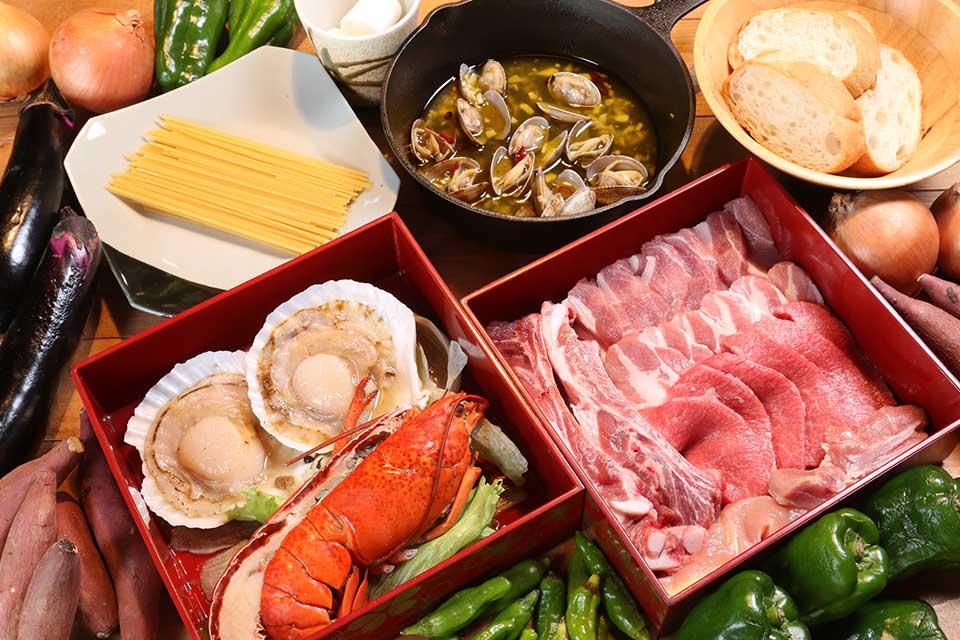 グランピングBBQセット